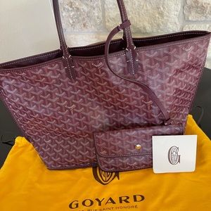 Goyard - Anjou PM- Burgundy